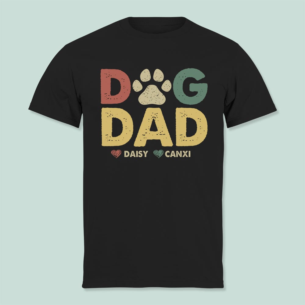 Vintage Dog Dad Dog Shirt K228 HN590 — GeckoCustom