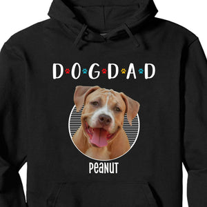 GeckoCustom Dog Dad/Mom Personalized Custom Dog Photo Shirt H487