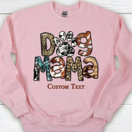 GeckoCustom Dog Mama Custom Shirt C218 Sweatshirt / S Sport Grey / S