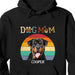 GeckoCustom Dog Mom Vitage Retro Upload Photo Personalized Custom Dog Shirt H463