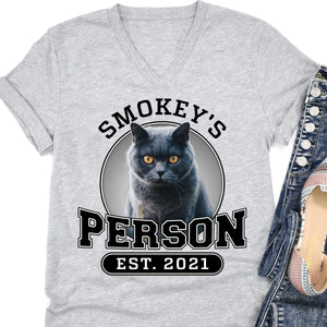 GeckoCustom Dog Person Personalized Custom Photo Dog Cat Pet Shirt C547