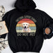 GeckoCustom Emotional Support Human Do Not Pet Dog Shirt, Cat Shirt Upload Photo Shirt HN590
