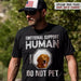 GeckoCustom Emotional Support Human Front Dog Shirt, T286 HN590