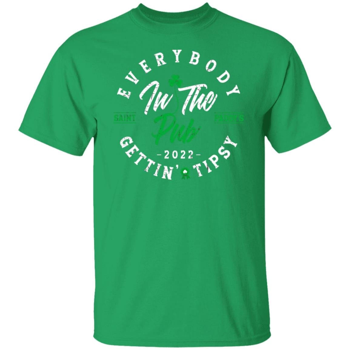 GeckoCustom Everybody in the Pub 2022 Basic Tee / Irish Green / S