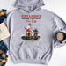 GeckoCustom Father & Son & Daughter Riding Parther For Life, motocross gift, HN590 Pullover Hoodie / Sport Grey Colour / S