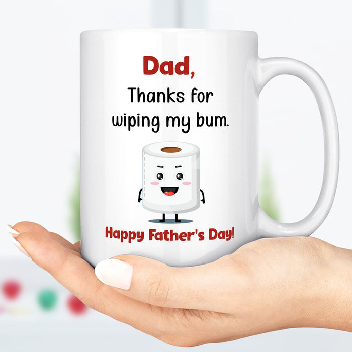 To the Best Papa In The World Coffee Mug, Father's Day Gift HN590 —  GeckoCustom