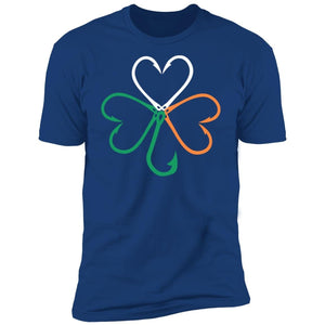 GeckoCustom fish shamrock flag Premium Tee / Royal / X-Small