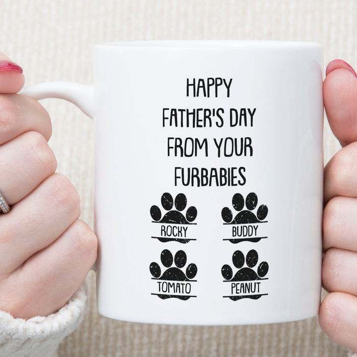 GeckoCustom Funny Father's Mother's Day From Dog Mug C272