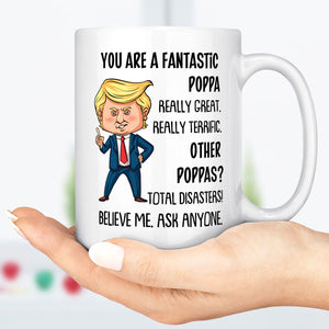GeckoCustom Funny Grandpa Coffee Mug, Grandpa Gifts, Funny Trump Gifts, Grandfather Gifts, Grandfather Birthday Gift, Grandpa Funny Fathers Day Mug C297