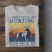 GeckoCustom Funny Hunting Shirt, Deer Hunting Shirt HN590 Basic Tee / White / S