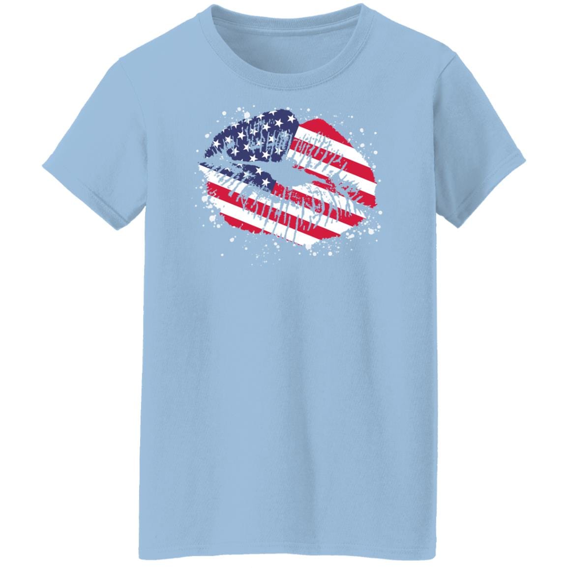 GeckoCustom G500 5.3 oz. T-Shirt Women T-shirt / Light Blue / S