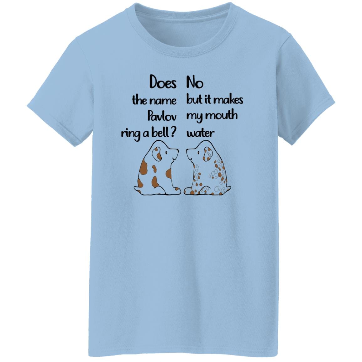 GeckoCustom G500 5.3 oz. T-Shirt Women Tshirt / Light Blue / S