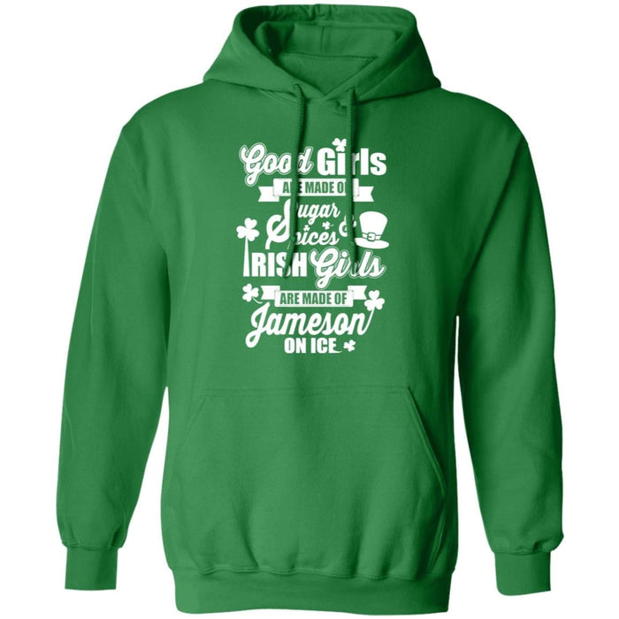 GeckoCustom Good Irish Girl St Patricks Day Shirt Hoodie / Irish Green / S