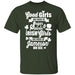 GeckoCustom Good Irish Girl St Patricks Day Shirt Basic Tee / Forest / S