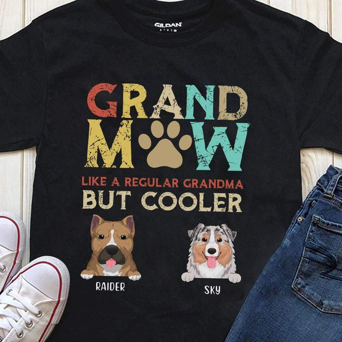 GeckoCustom Grandmaw Cooler Dog Shirt