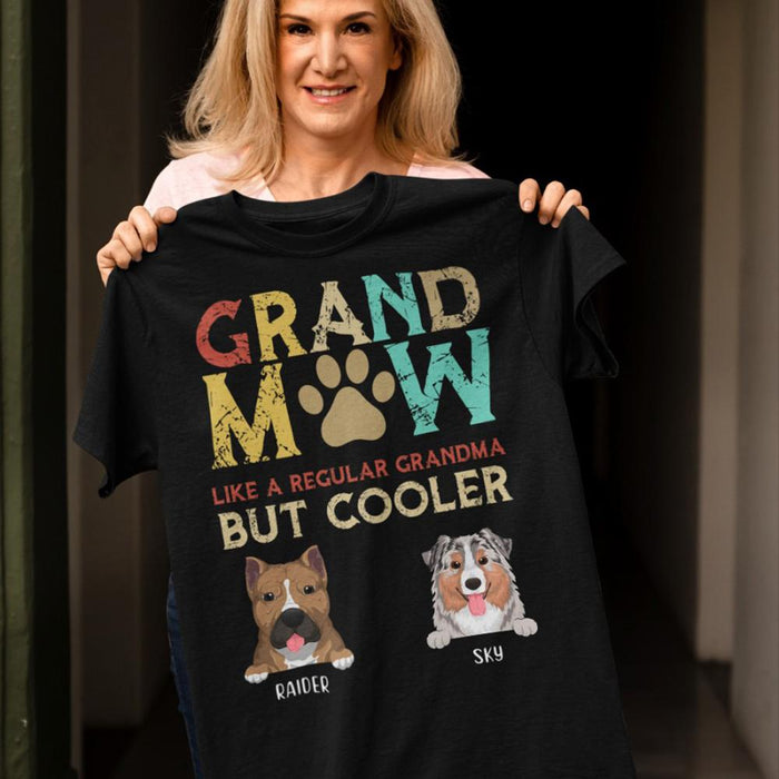 GeckoCustom Grandmaw Cooler Dog Shirt Premium T-shirt / P Black / S