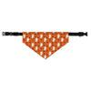 GeckoCustom Halloween Pattern Boo Pet Bandana Collar M