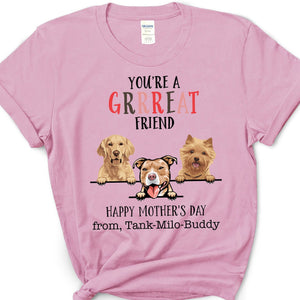 GeckoCustom Happy Father's Mother's Day Custom Dog Shirt C213