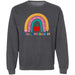 GeckoCustom Hello Kindergarten Teach Love Inspire Shirt H431 Sweatshirt / Dark Heather / S