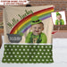 GeckoCustom Hello Lucky Shamrock St.Patricks Day Blanket HN590