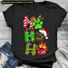 GeckoCustom Ho Ho Ho Dog Shirts, Custom Dog Lover Gift, Christmas Gift, Christmas Shirts, HN590