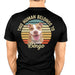 GeckoCustom Human Belongs To Dog Cat Personalized Custom Photo Dog Cat Pet Backside Shirt C251