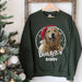 GeckoCustom Human Dog Christmas Personalized Custom Photo Dog Sweatshirt, Dog Lover Sweater Christmas C472
