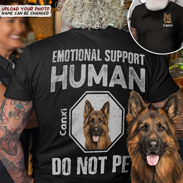GeckoCustom Human Services Front Dog Shirt, T286 HN590