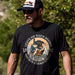 GeckoCustom Hunt With A Trained Retriever Hunting Shirt, Gift For Hunter HN590 Premium Tee (Favorite) / P Black / S