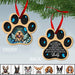 GeckoCustom I Can't No Longer Dog Ornament, Custom Dog Lover Gift, Christmas Gift, HN590 One Size / MDF