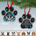 GeckoCustom I Can't No Longer Dog Ornament, Custom Dog Lover Gift, Christmas Gift, HN590 One Size / MDF