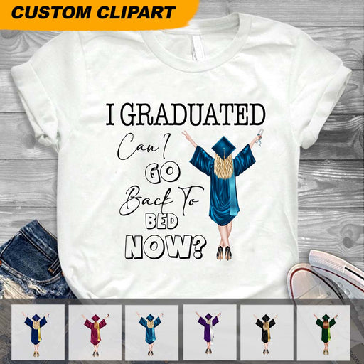 GeckoCustom I Graduated Funny Graduation Shirt, HN590