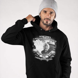 GeckoCustom I Know That Was You Memorial Family Shirt Pullover Hoodie / Black Colour / S