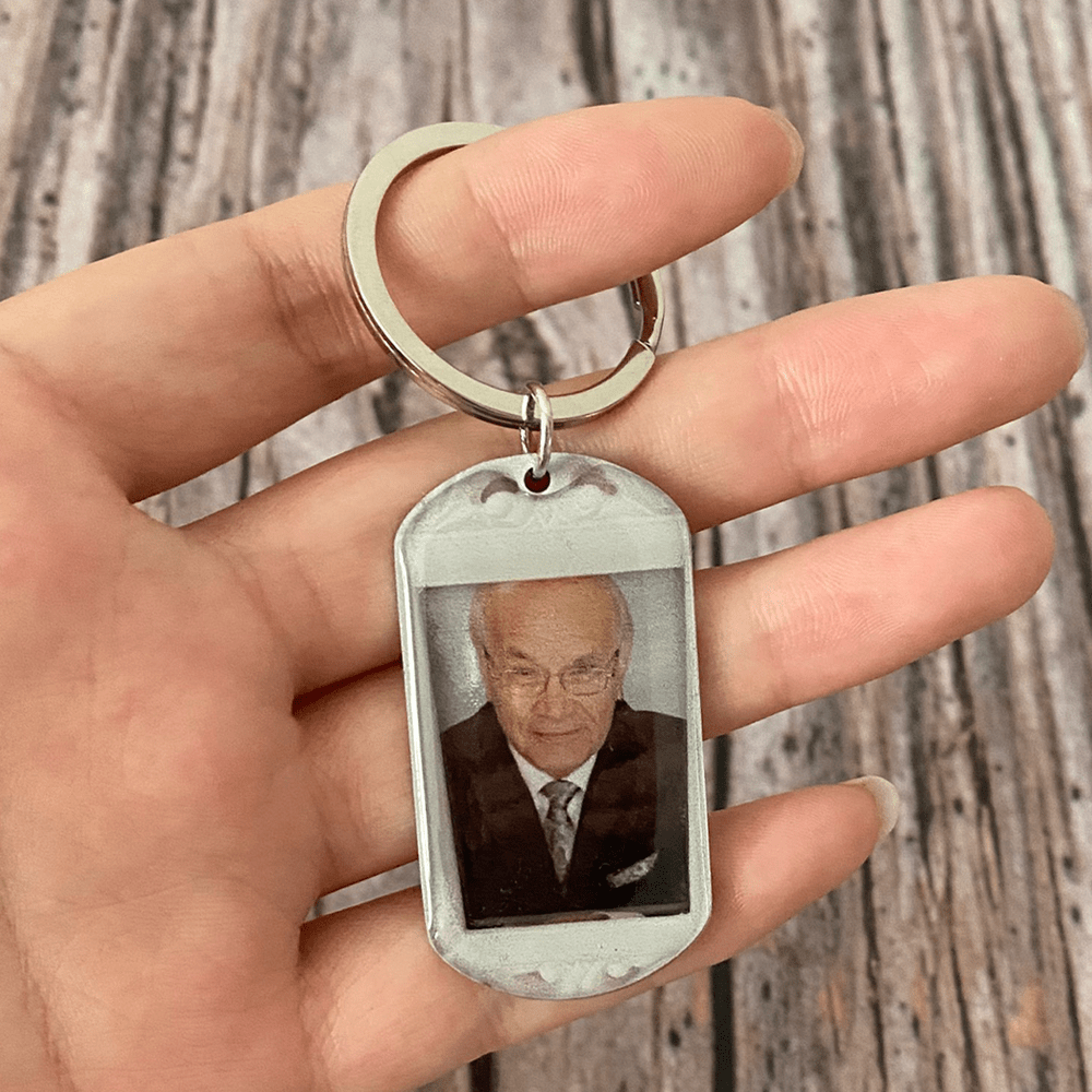 GeckoCustom I Know You Would Be Here Today Memorial Keychain No Gift Box / Pack 1