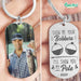 GeckoCustom I Love You As Much As You Love Fishing Outdoor Metal Keychain HN590 No Gift box / 1.77" x 1.06"