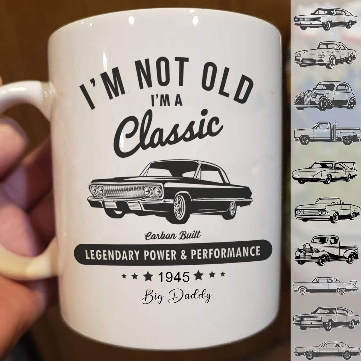 I'm not Old, I'm a Classic Car Mug