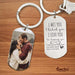 GeckoCustom I Met You I Liked You I Love You Valentine Couple Metal Keychain HN590 With Gift Box (Favorite) / 1.77" x 1.06"