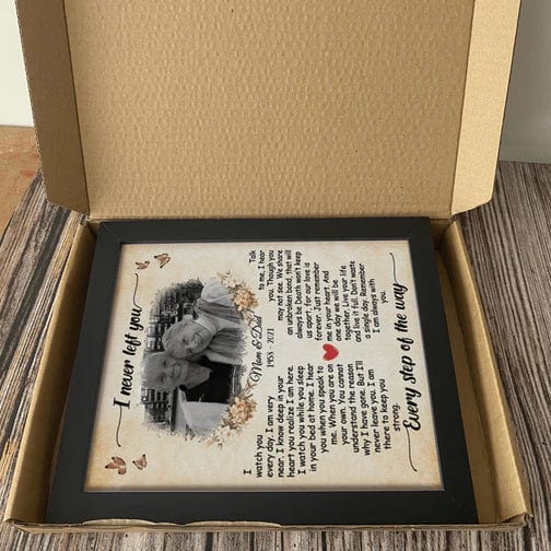 GeckoCustom I Never Left You I'm Always With You Family Picture Frame 8"x10"