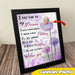 GeckoCustom I See You In My Dream, Mother Day Gift, Family Picture Frame 8"x10"