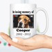 GeckoCustom In Loving Memory Dog Personalized Custom Photo Dog Mug H473