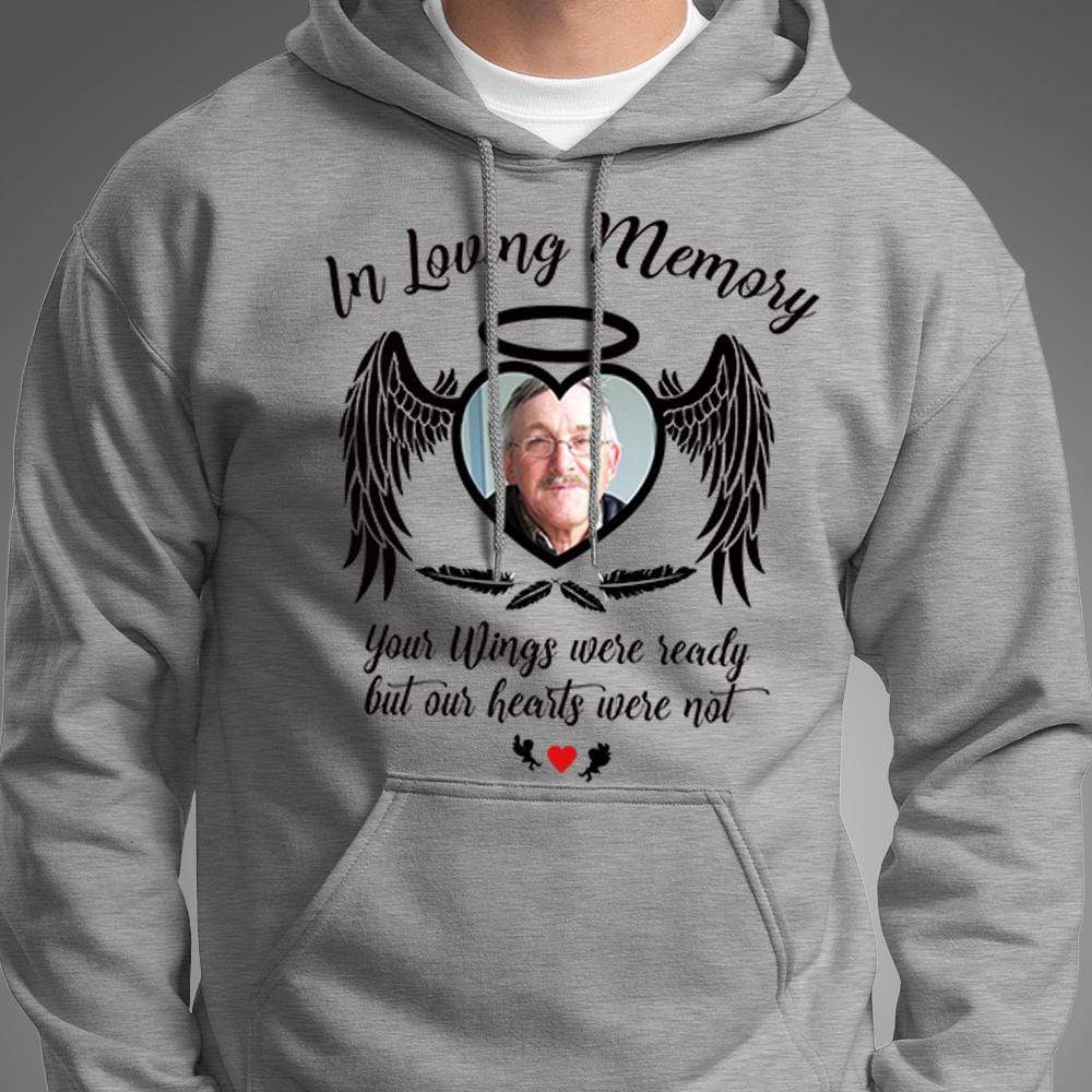 Custom memorial hoodies hotsell