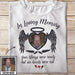 GeckoCustom In Loving Memory . Family Memorial Shirt