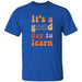 GeckoCustom Inspirational Teacher Learning Teach Love Inspire Shirt H428 2 Basic Tee / Royal / S