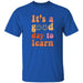 GeckoCustom Inspirational Teacher Learning Teach Love Inspire Shirt H428 2 Youth T-Shirt / Royal / YXS