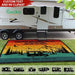 GeckoCustom Into The Forest We Go Custom Text Camping Patio Mat HN590 48x72 inches