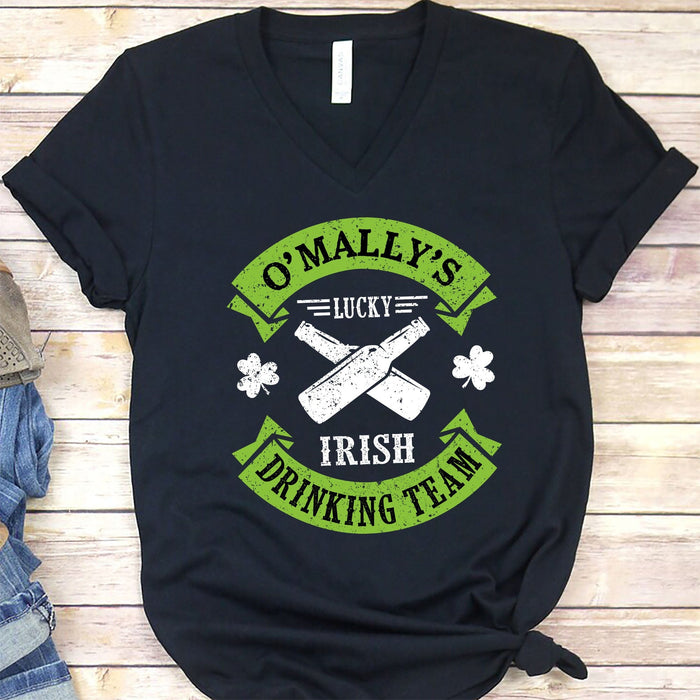 GeckoCustom Irish Drinking Team Custom Shirt C194