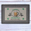 GeckoCustom Irish Pub  St. Patrick's Day  Custom Door Mat 24x16 inch - 60x40 cm