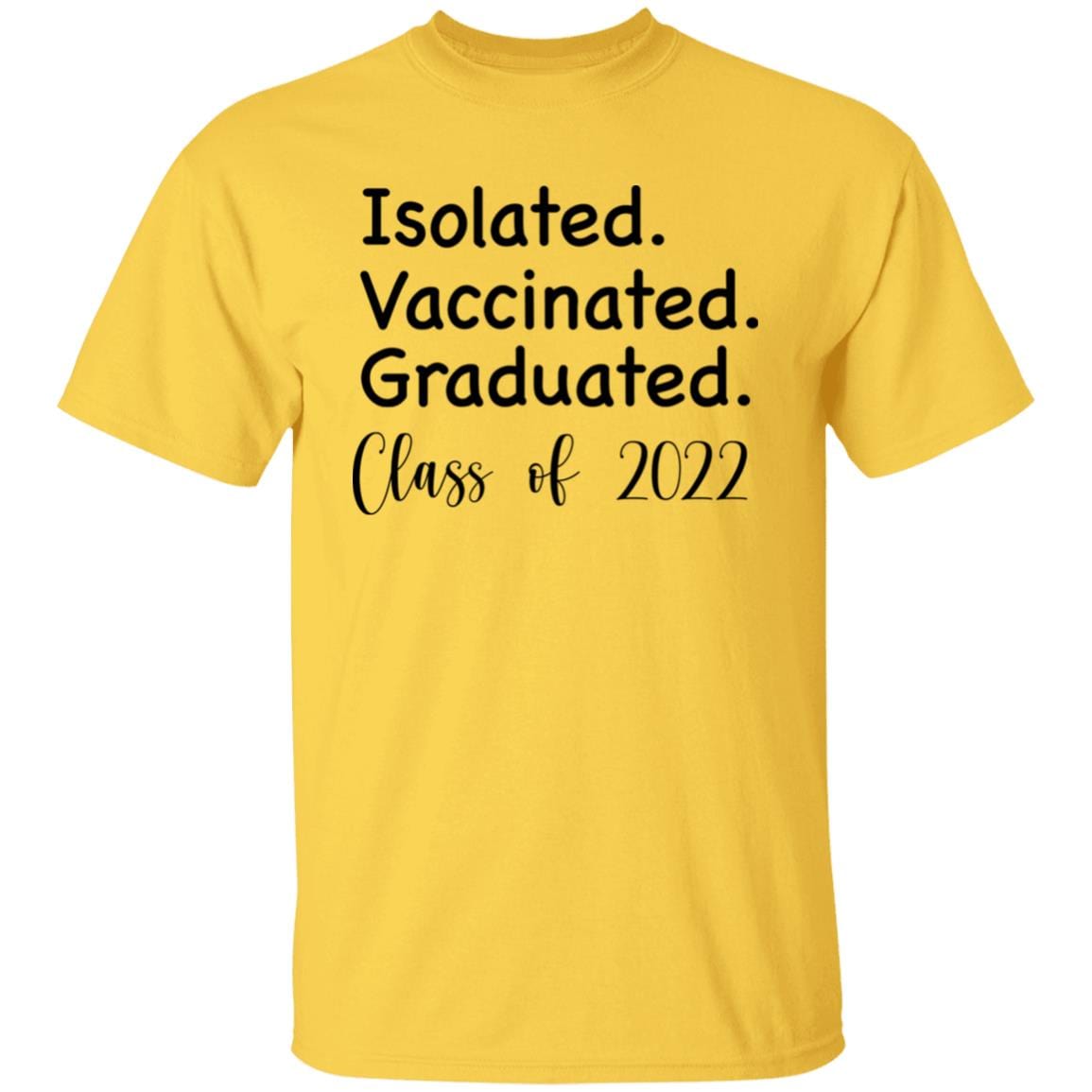 GeckoCustom isolated graduated White Senior Basic Tee / Daisy / S