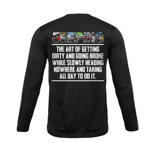 GeckoCustom Jeeping Upload Photo Back Car Shirt N304 HN590