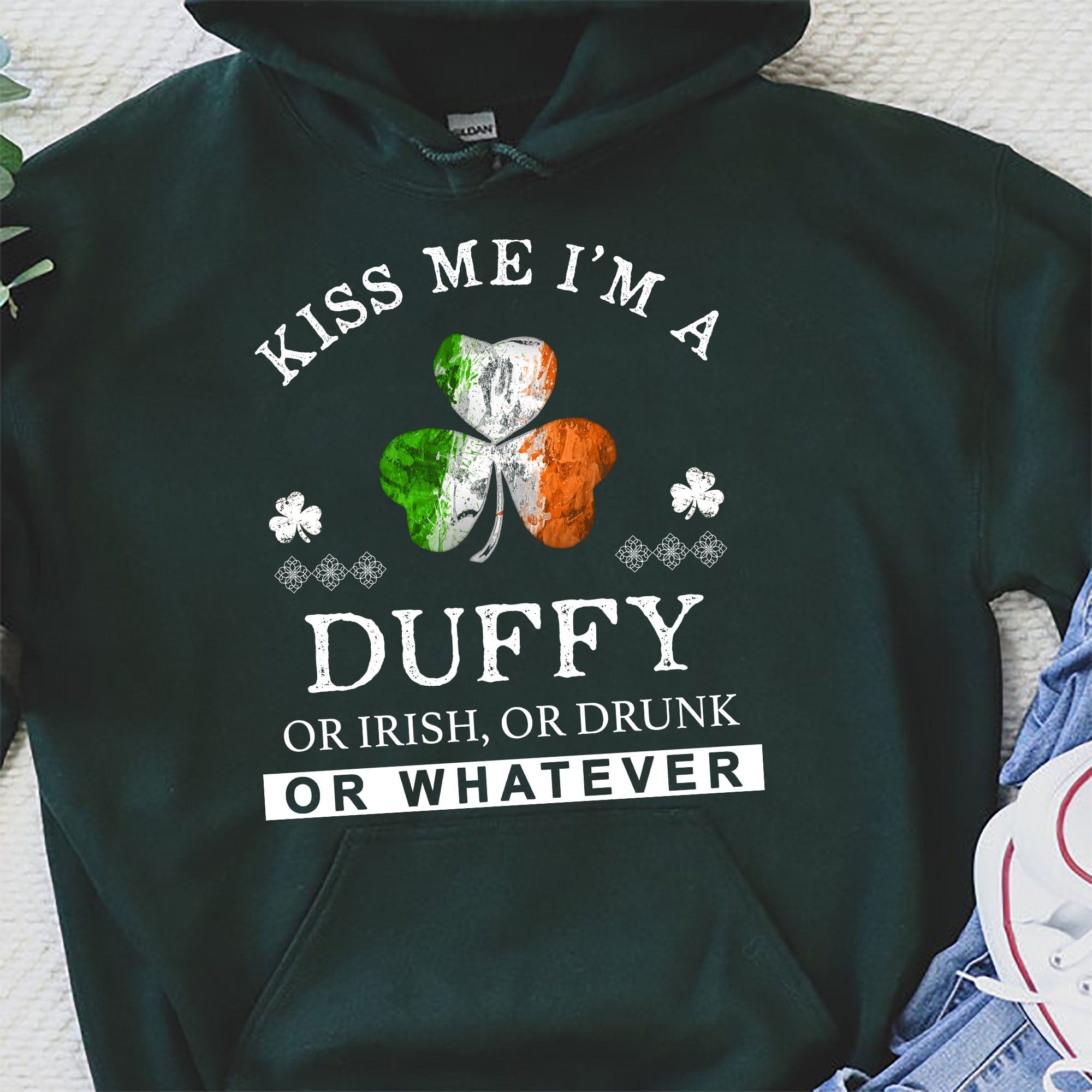 GeckoCustom Kiss Me I'm A Irish Custom Shirt C164 Unisex T Shirt / Irish Green / S